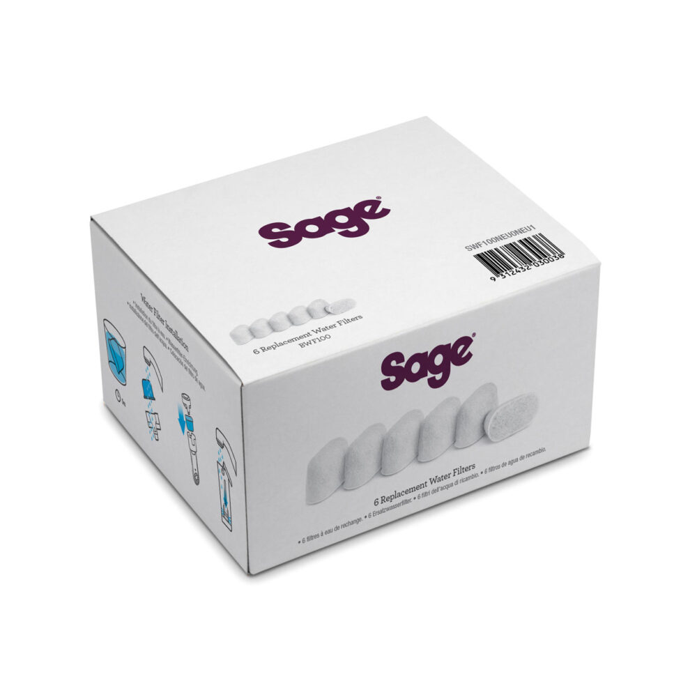 Sage 6 Replacement Water Filters
